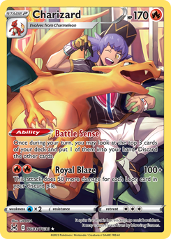 Charizard TG03/TG30 Ultra Rare Lost Origin Single