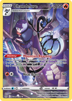 Chandelure TG04/TG30 Ultra Rare Lost Origin Single