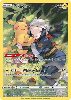 Pikachu TG05/TG30 Ultra Rare Lost Origin Single
