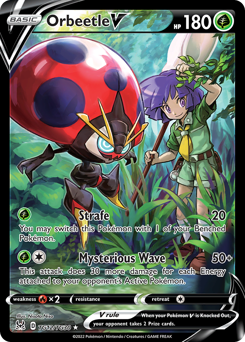 Orbeetle V TG12/TG30 Ultra Rare Lost Origin Single
