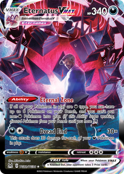 Eternatus VMAX TG22/TG30 Ultra Rare Lost Origin Single