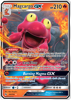 Magcargo-GX (44/214) Lost Thunder