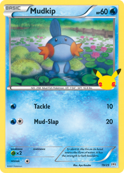 Mudkip 19/25 25th Annv Promo