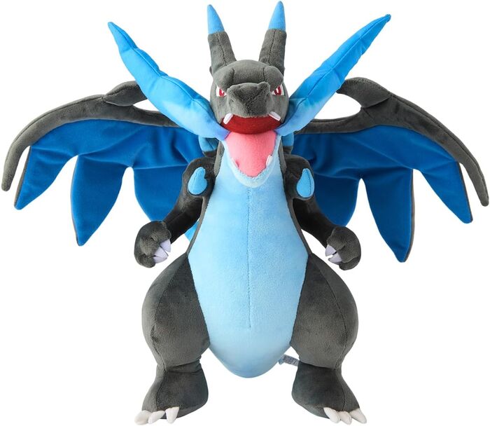 Mega Charizard X Pokemon Centre Plush