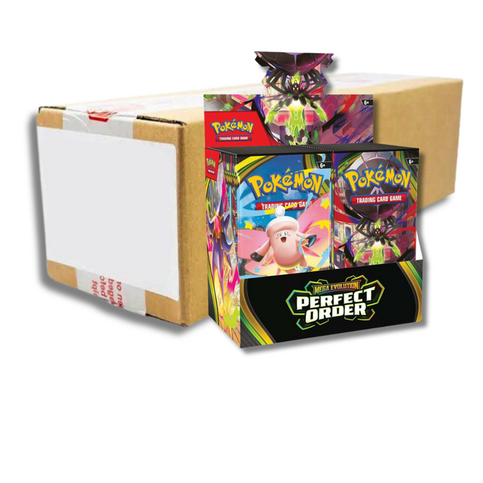 Perfect Order Booster Box Case (6 Booster Boxes) - Mega Evolution series