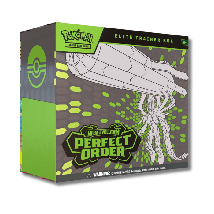 Pokémon TCG: Mega Evolution—Perfect Order Elite Trainer Box (ETB)