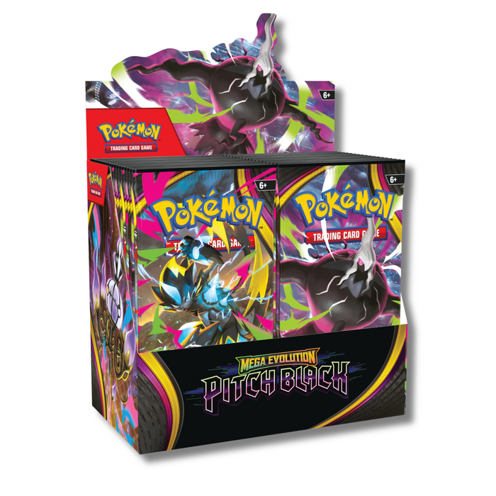 Pokémon TCG: Mega Evolution—Pitch Black Booster Box (36 Packs)