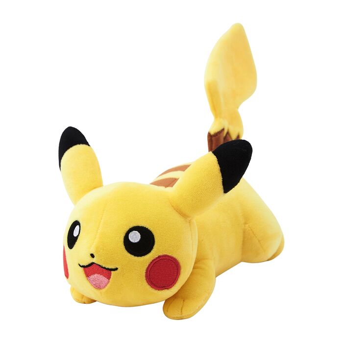 Running / Laying Pikachu Pokemon Centre Japan Plush - Poké Plush