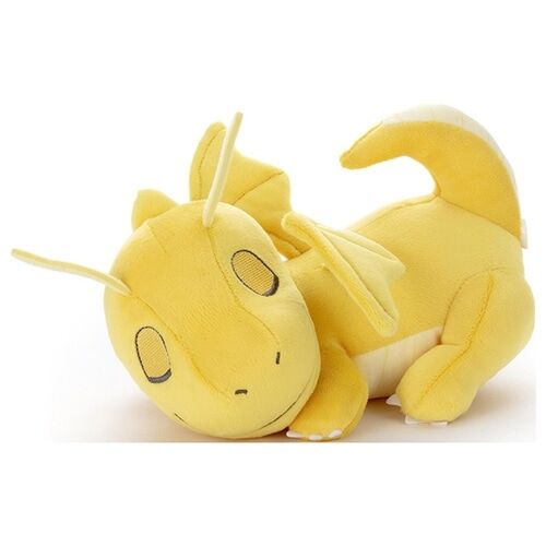 Dragonite Sleeping Friends Pokemon Center Plush - Takara Tomy Poke Plush