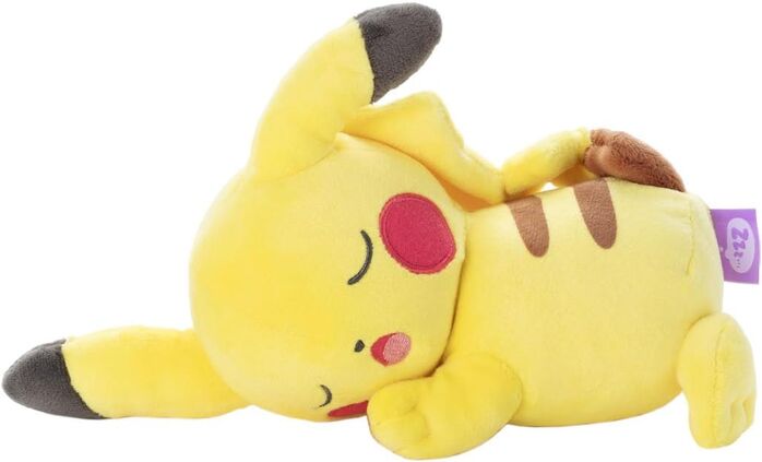 Pikachu Sleeping Friends Pokemon Center Plush - Takara Tomy Poke Plush