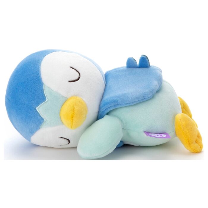 Piplup Sleeping Friends Pokemon Center Plush - Takara Tomy Poke Plush