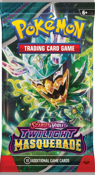 Twilight Masquerade Booster Pack - Pokemon TCG Scarlet & Violet 6 