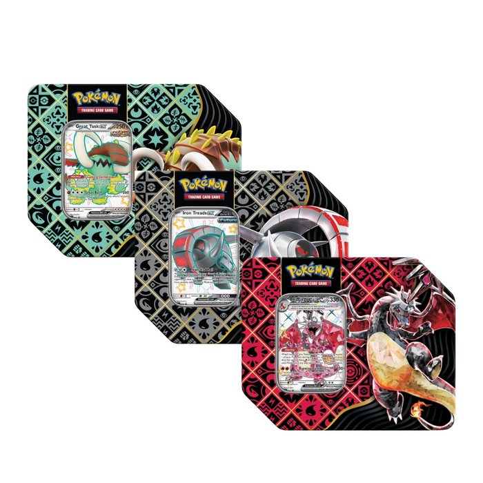 Pokemon TCG Scarlet & Violet Paldean Fates Tin set (All 3 Variations)
