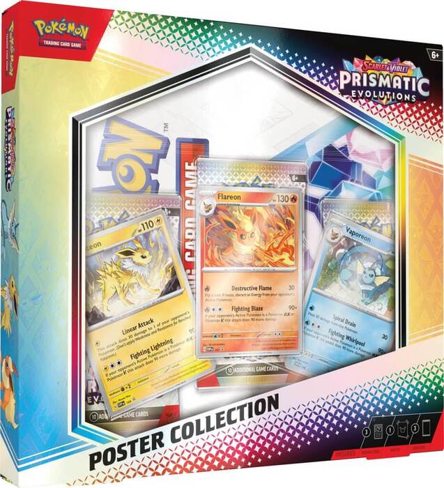 Prismatic Evolutions Poster Collection - Pokemon TCG