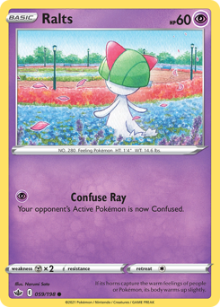 Ralts 059/198 Common Chilling Reign Singles