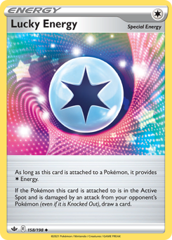 Lucky Energy 158/198 Uncommon Chilling Reign Singles
