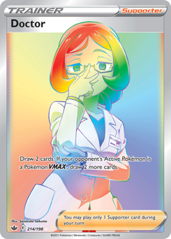 Doctor (Secret) 214/198 Secret Rare Chilling Reign Singles