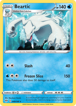 Beartic 049/189 Rare