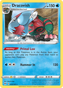 Dracovish 053/189 Holo Rare