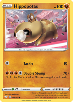 Hippopotas 093/189 Common