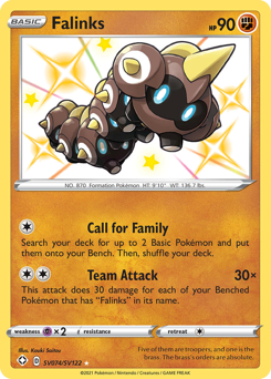 Falinks Shiny Holo Rare SV074/SV122 Shining Fates Singles