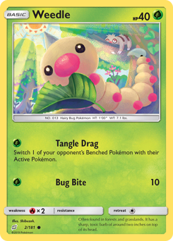 Weedle (2/181) Team Up