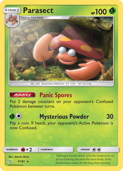 Parasect (7/181) Team Up