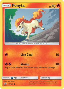Ponyta (17/181) Team Up