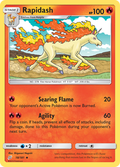 Rapidash (18/181) Team Up