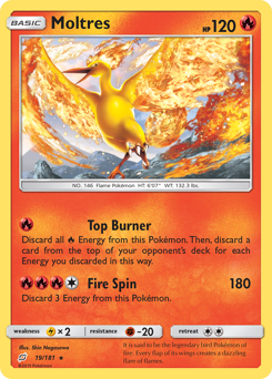 Moltres (19/181) Team Up