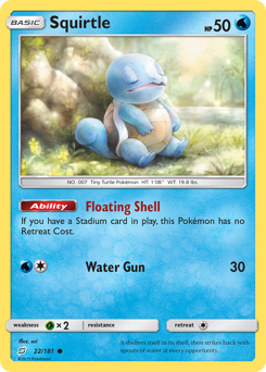 Squirtle (22/181) Team Up