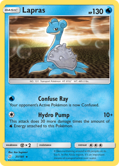 Lapras (31/181) Team Up