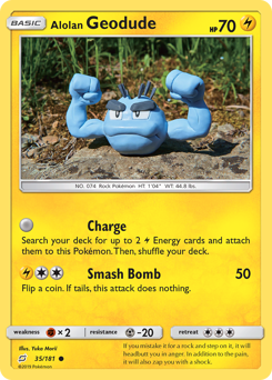 Alolan Geodude (35/181) Team Up