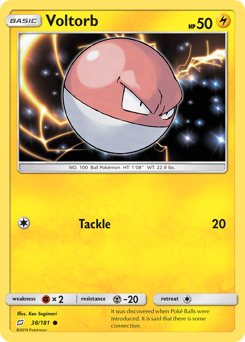 Voltorb (38/181) Team Up