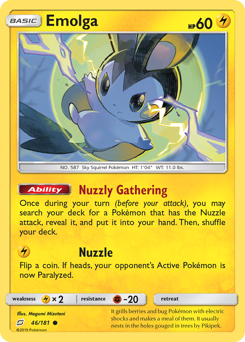 Emolga (46/181) Team Up