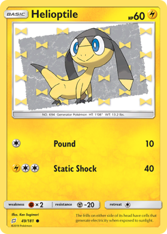 Helioptile (49/181) Team Up