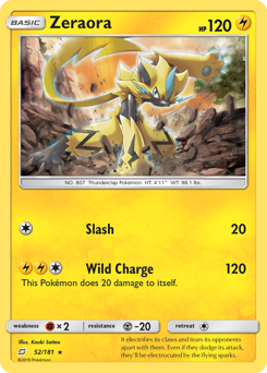 Zeraora (52/181) Team Up