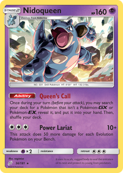 Nidoqueen (56/181) Team Up