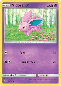 Nidoran Male (57/181) Team Up