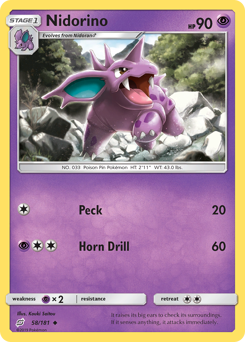 Nidorino (58/181) Team Up