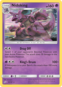 Nidoking (59/181) Team Up