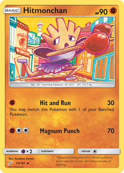 Hitmonchan (74/181) Team Up