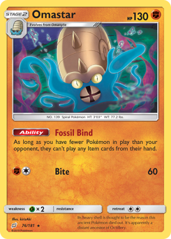 Omastar (76/181) Team Up