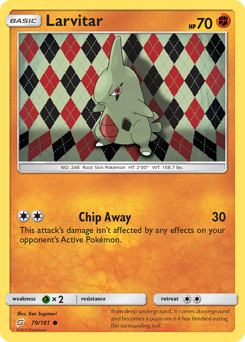 Larvitar (79/181) Team Up