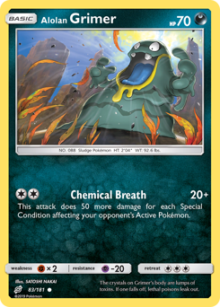 Alolan Grimer (83/181) Team Up