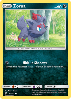 Zorua (90/181) Team Up