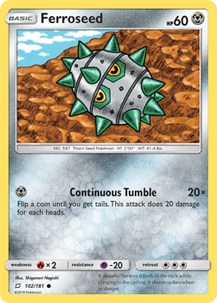 Ferroseed (102/181) Team Up