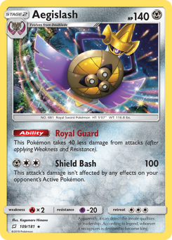 Aegislash (109/181) Team Up