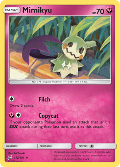 Mimikyu (112/181) Team Up