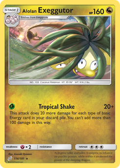 Alolan Exeggutor (114/181) Team Up